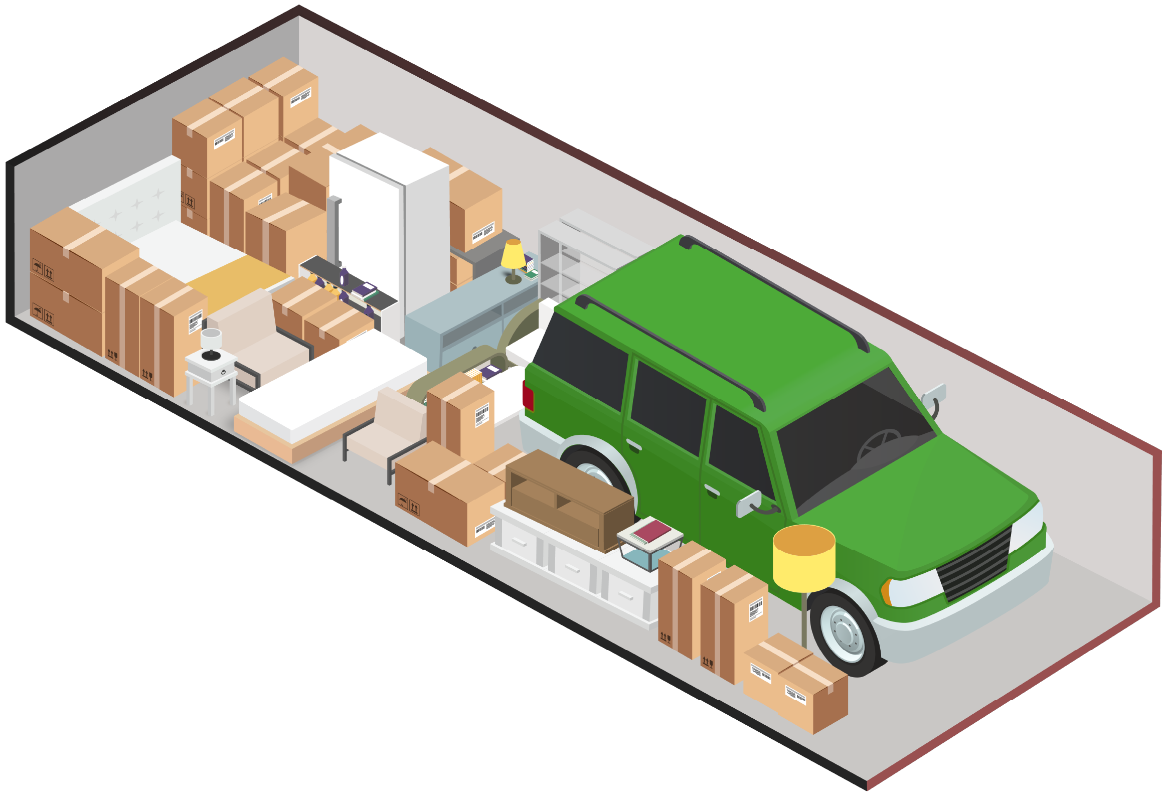 10x30 unit 5x10 storage unit